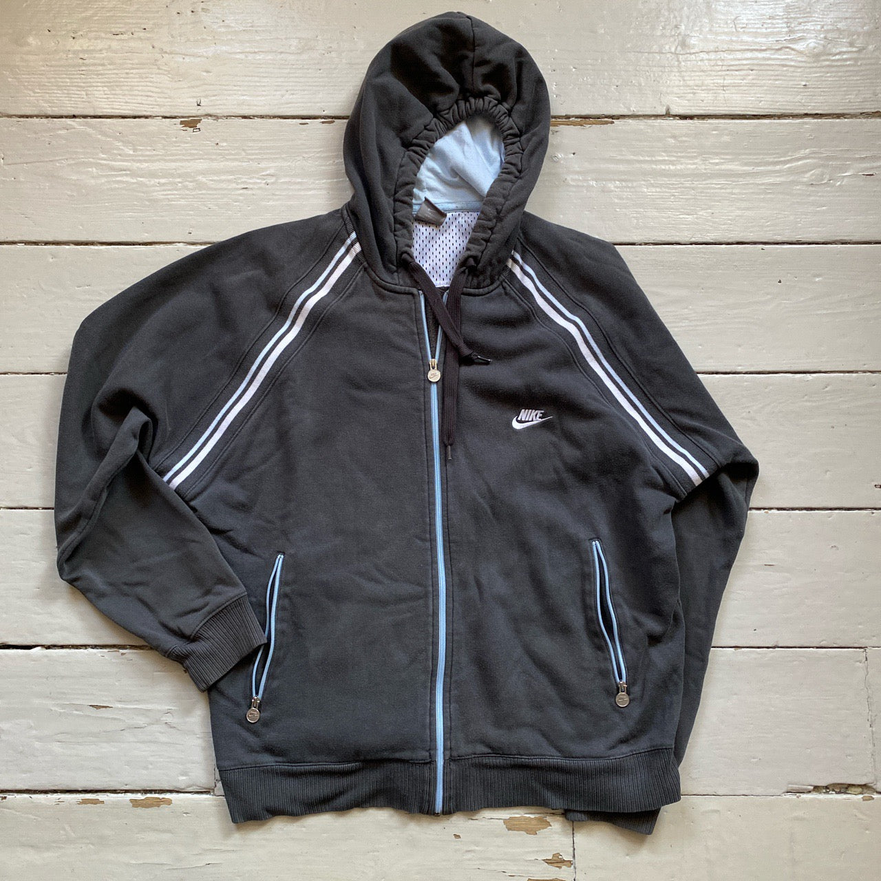 Nike Swoosh Vintage Hoodie (Large)