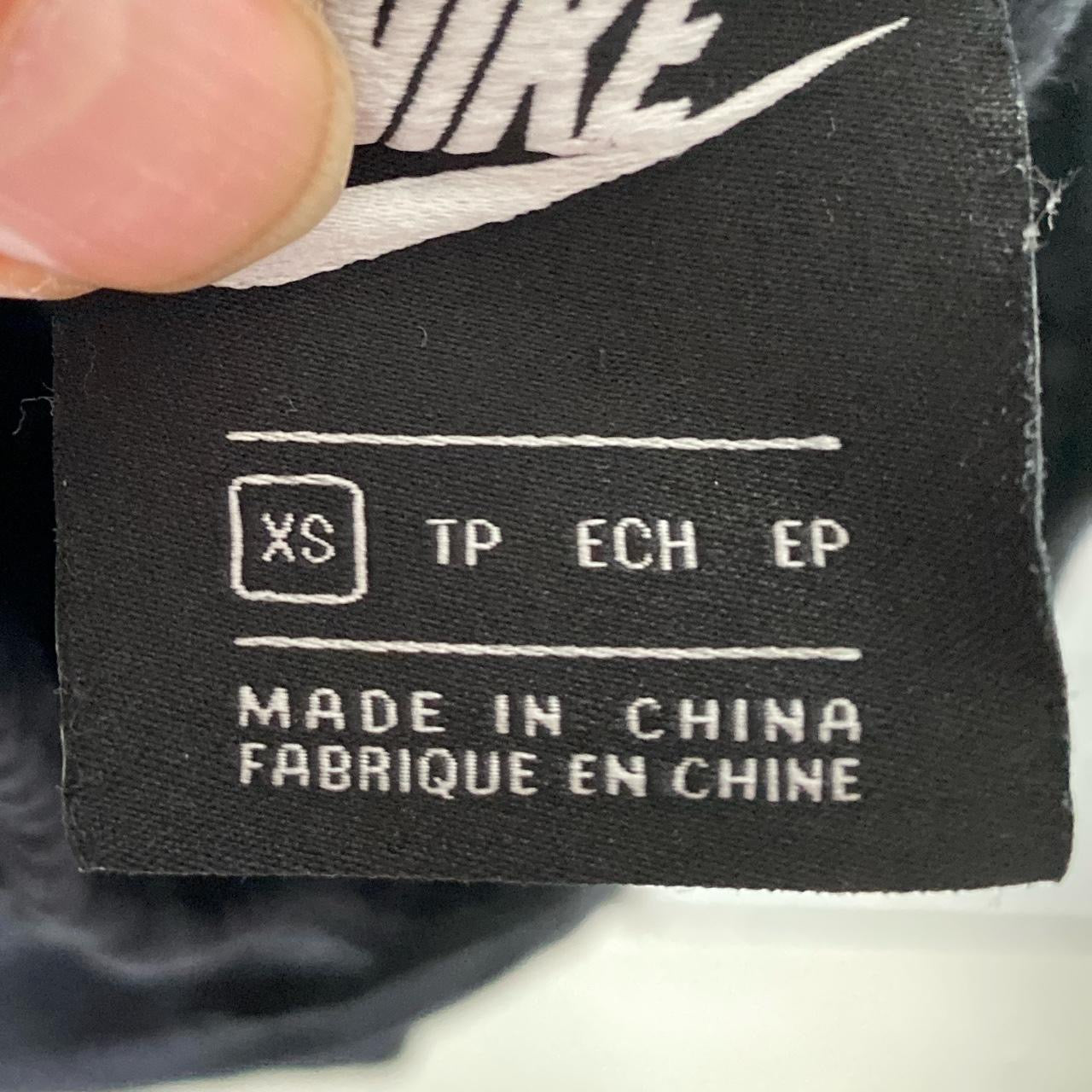 Nike Swoosh Black Joggers (XS)