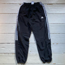 Adidas Black Grey Shell Bottoms (Small)