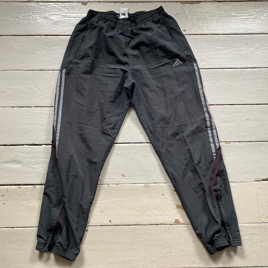 Adidas Grey Shell Bottoms (Large)