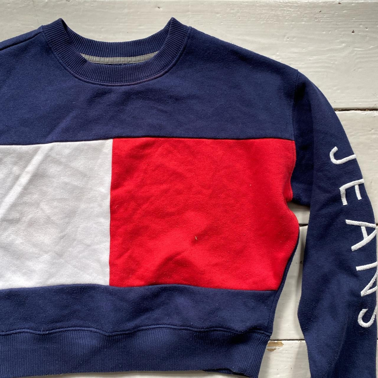 Tommy Hilfiger Crop Jumper (Small)