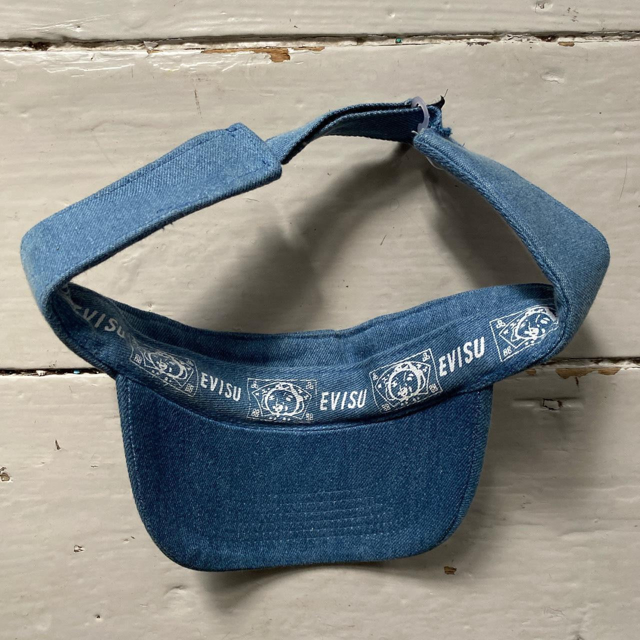 Evisu Denim Visor Cap