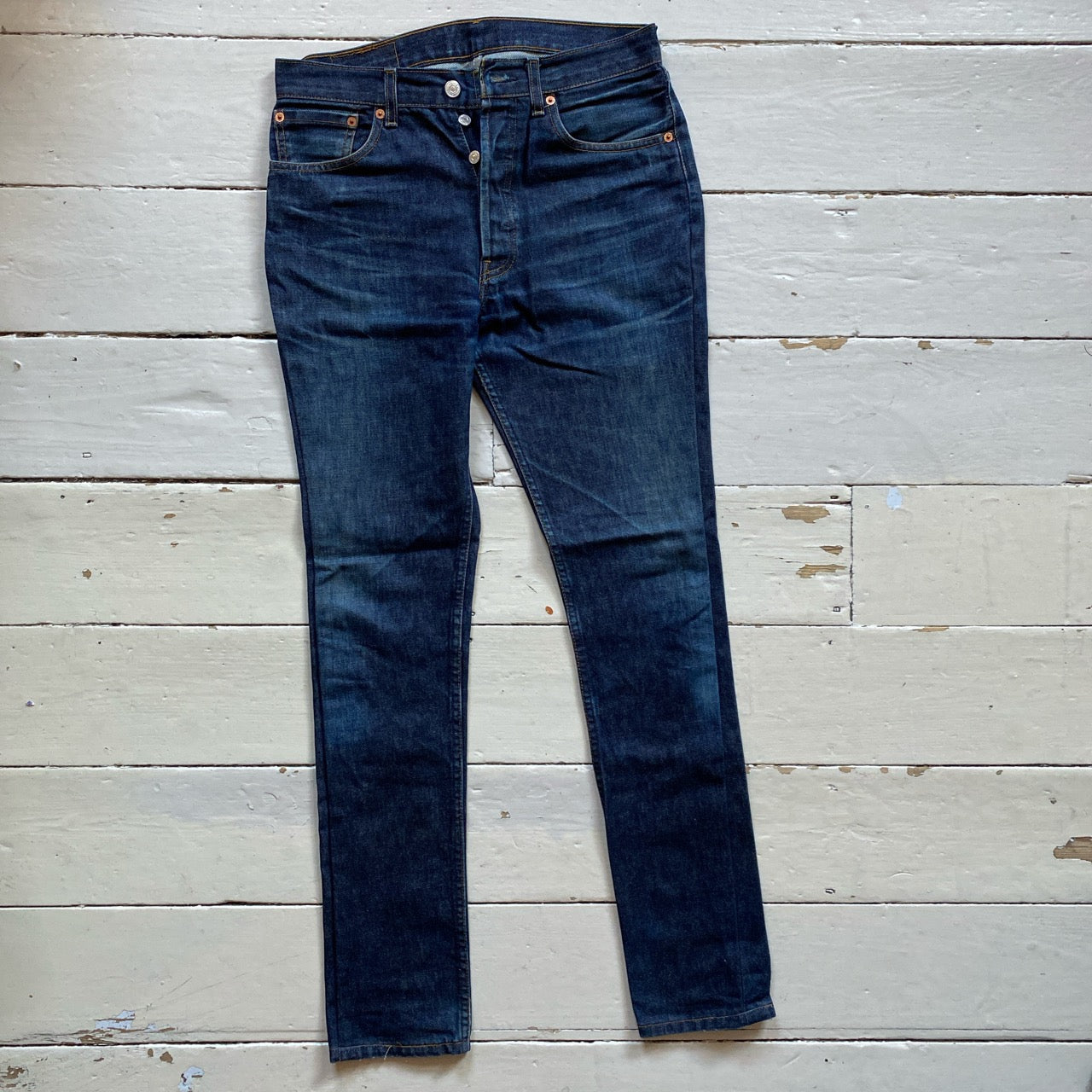 Levis 501 Navy Jeans (32/34)