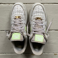 Nike Air Force 1 Neon Yellow Swoosh (UK 5)