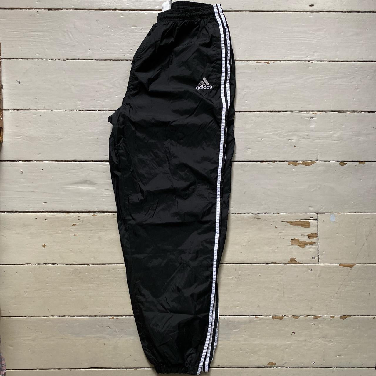 Adidas Black Shell Bottoms (XL)