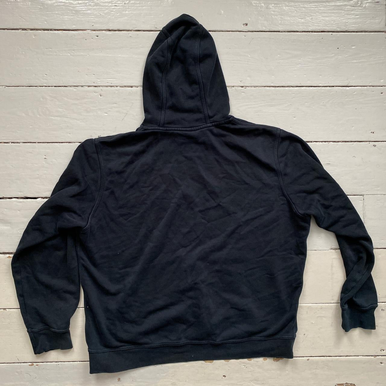 Nike Big Swoosh Black Hoodie (XXL)