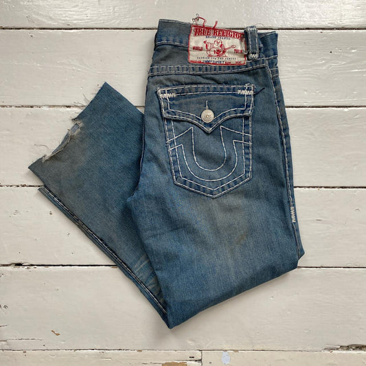 True Religion Jimmy Super T Jeans/Shorts (34W)