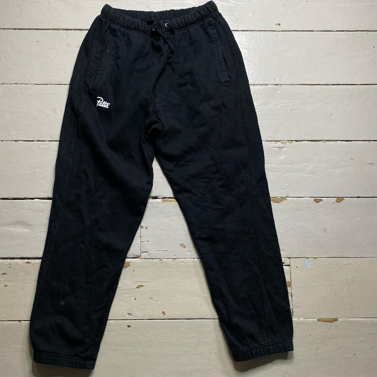 Patta Black Joggers (Medium)