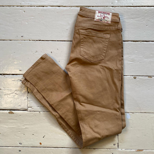 True Religion Skinny Light Brown Jeans (29/31)