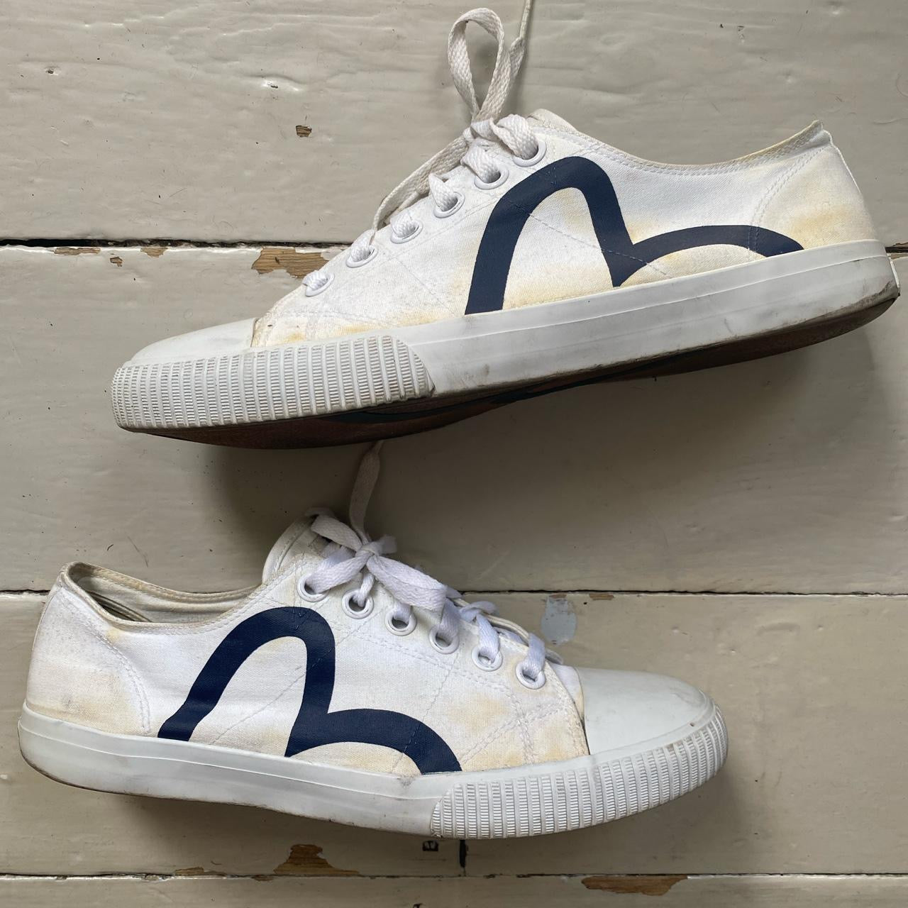 Evisu Daicock Swoosh Trainers (UK 10)
