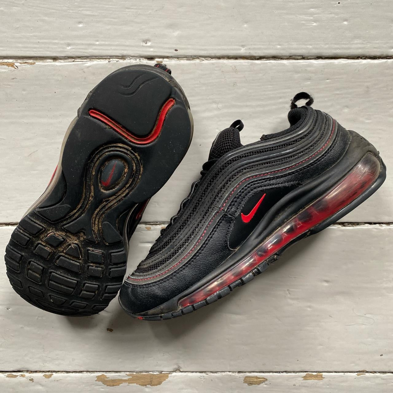 Nike Air Max 97 Black and Red (UK 4)