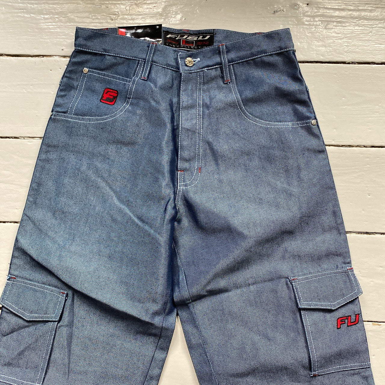 Fubu Vintage Cargo Jeans (32/32)
