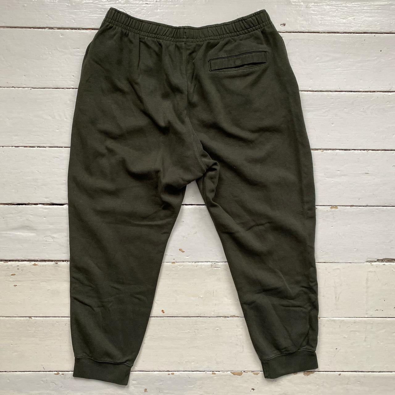 Nike Swoosh Khaki Joggers (XXL)