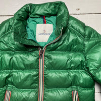 Moncler Kids Green Puffer (8Y)