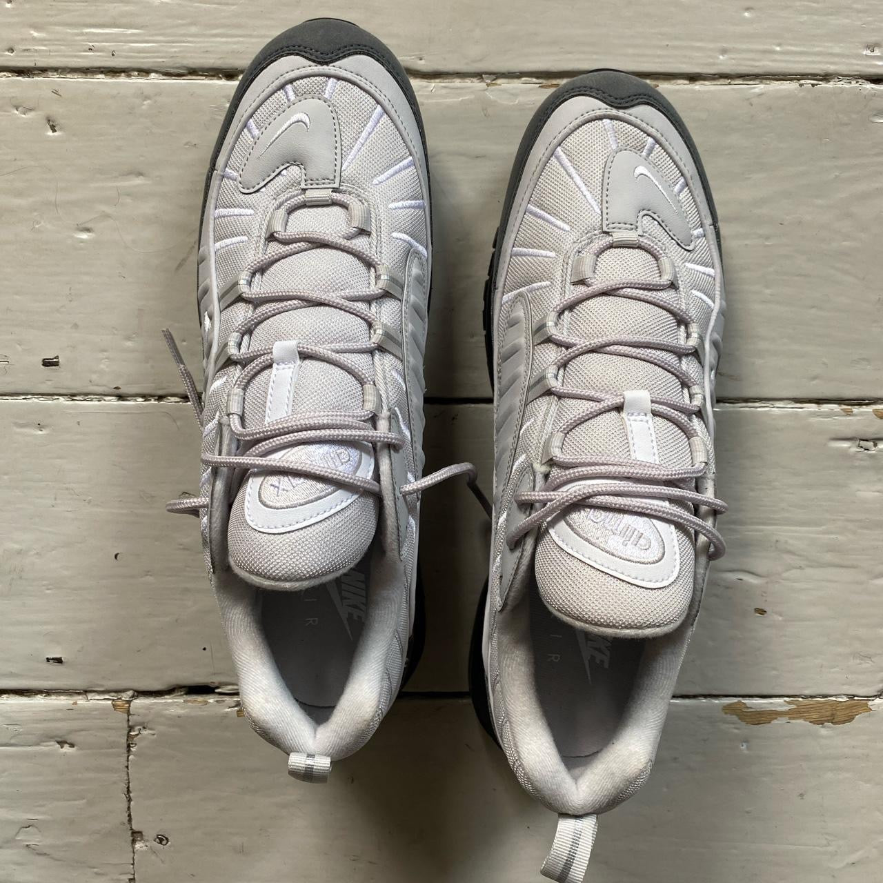 Nike Air Max 98 Grey and White (UK 12)