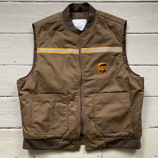 UPS Utility Brown Gilet (Large)