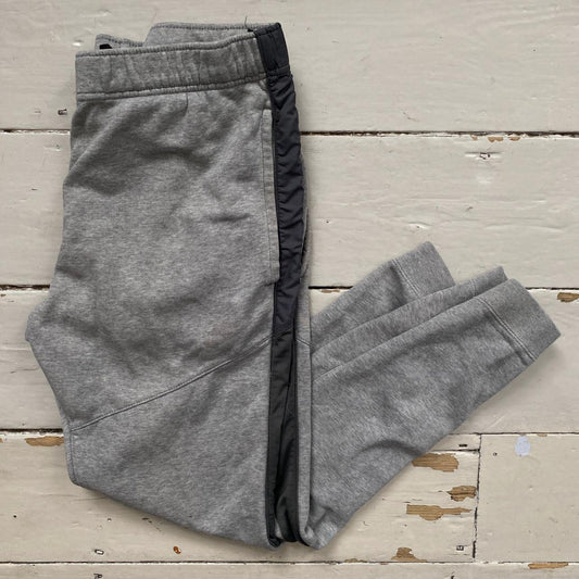 Nike Swoosh Grey Joggers (Medium)