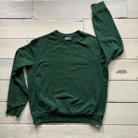 Ralph Lauren Green Sweatshirt (Large)