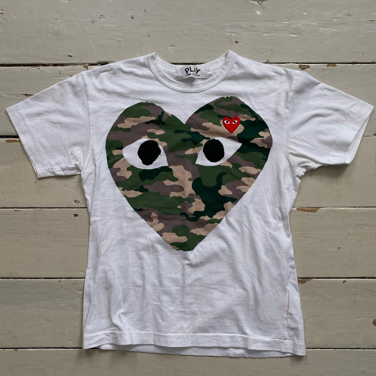 Comme Des Garcons Camo T Shirt (Large)