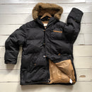 Timberland Vintage Black Puffer Parka (XL)