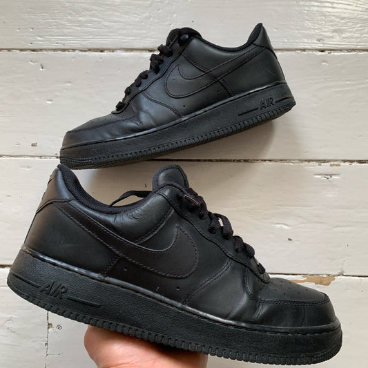 Nike Air Force 1 Black (UK 10)