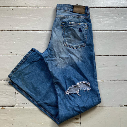 Dolce and Gabbana Distressed Jeans (36/34)