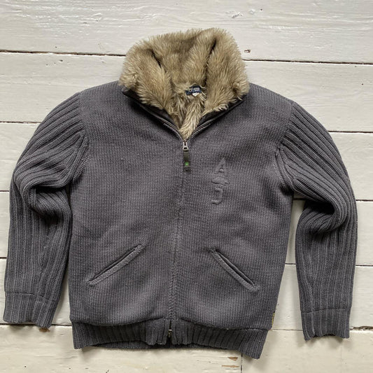 Armani Jeans Fur Jumper (XS)