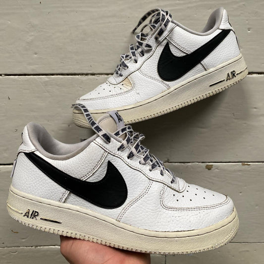 Nike Air Force 1 NBA White and Black (UK 6)