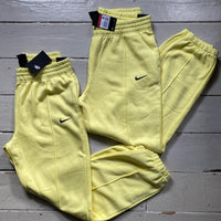 Nike Swoosh Yellow Joggers Womens