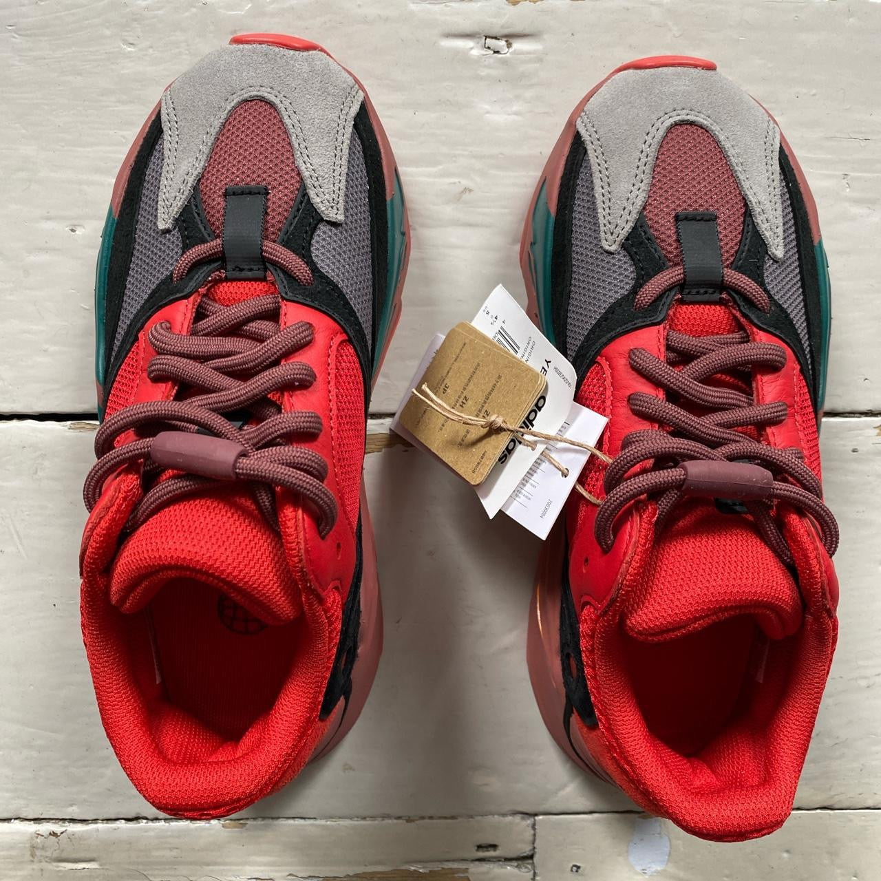 Yeezy 700 Hi Red Red (UK 4.5)