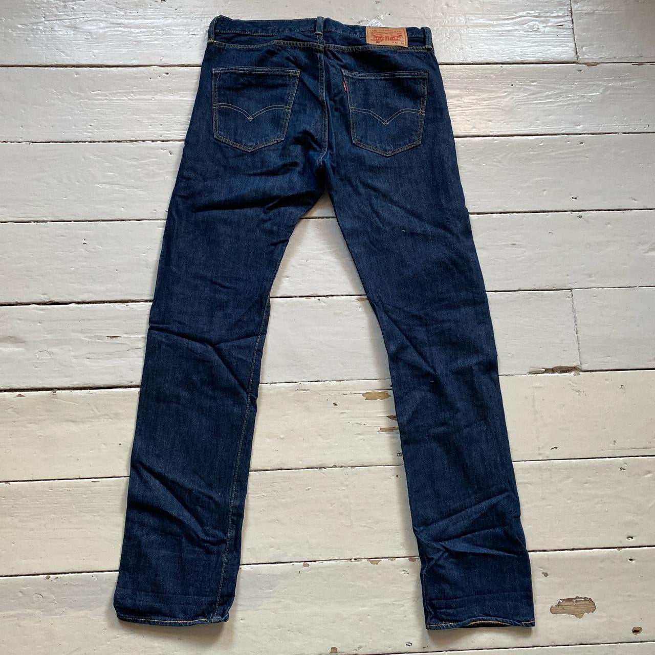 Levis Classic 501 Dark Navy Jeans (32/34)