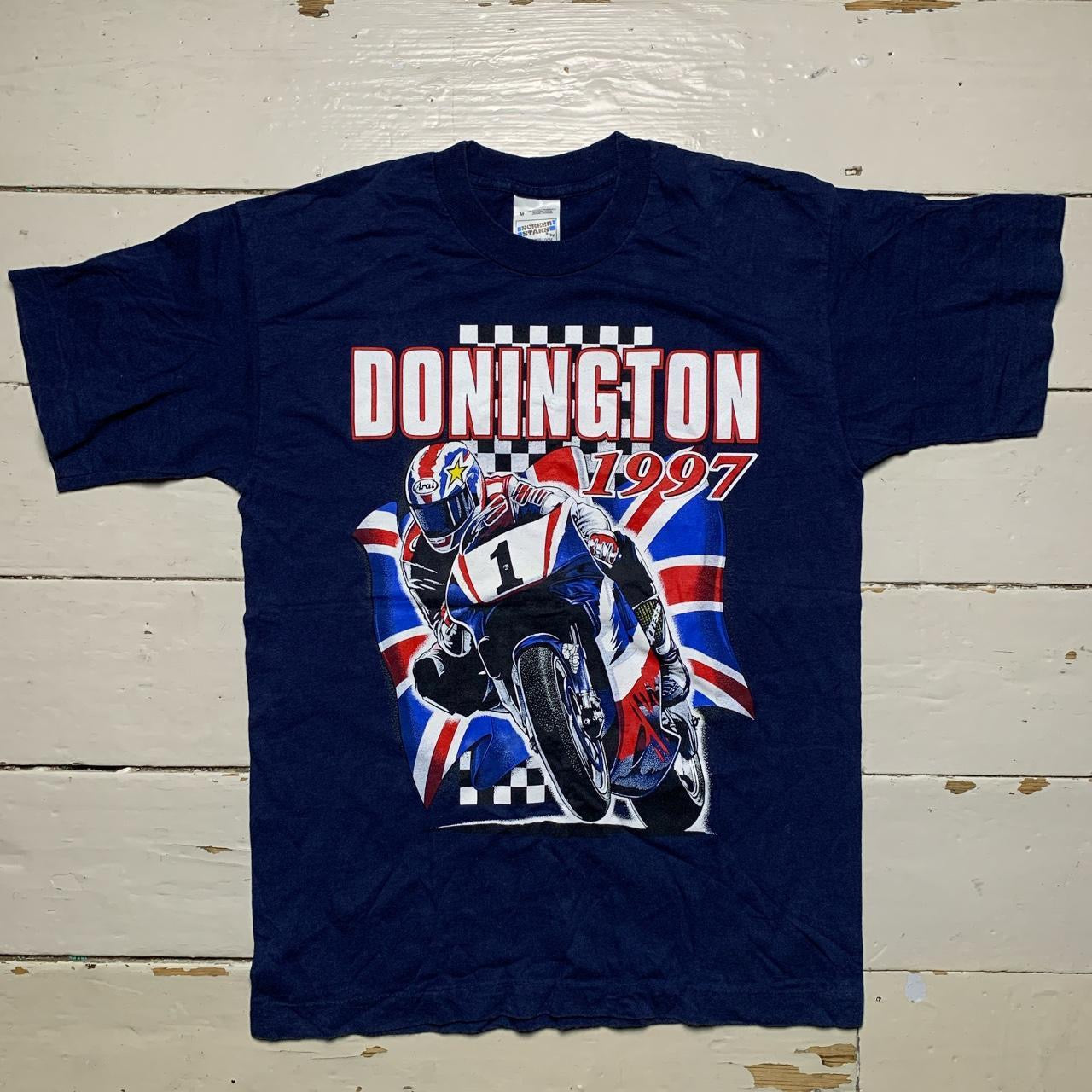 Donington 1997 Motorbike Vintage T Shirt (Medium)