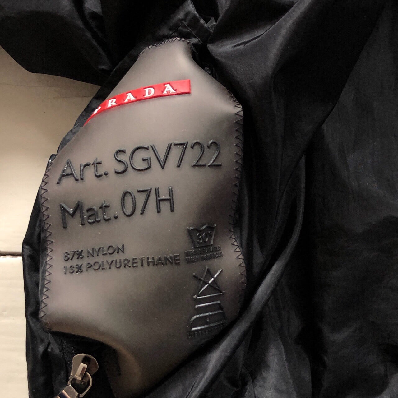 Prada vintage lightweight windbreaker