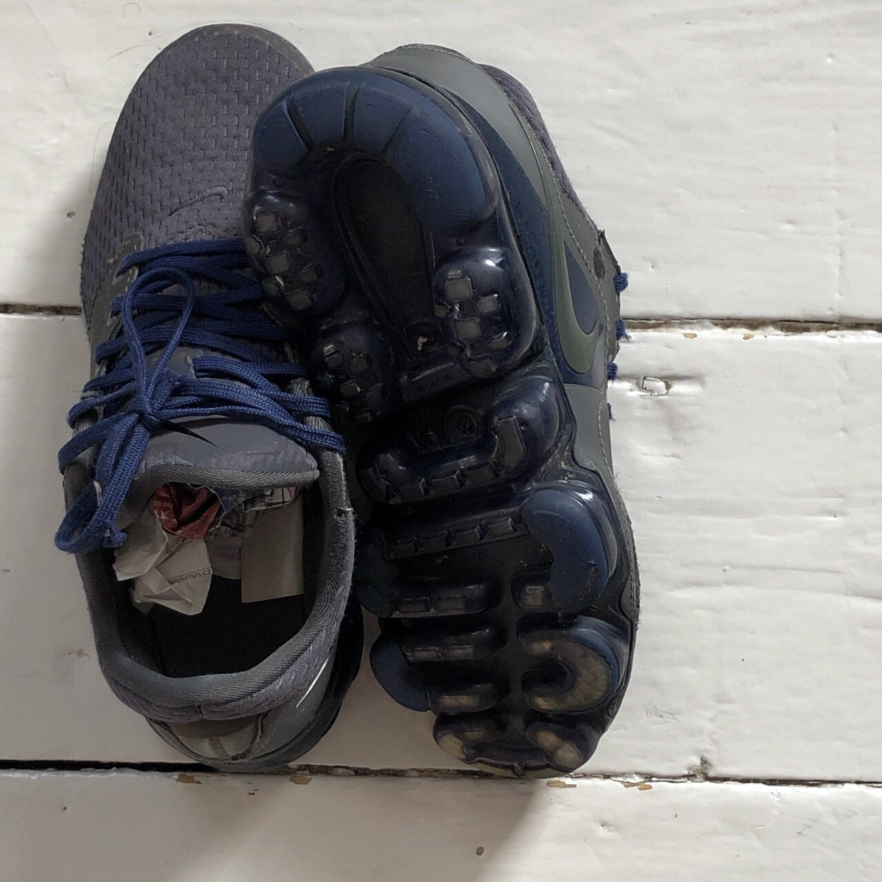 Nike Vapormax Womens/Junior Navy (UK 3.5)