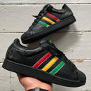 Adidas Superstars Rasta Black (UK 9)