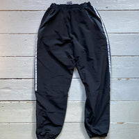Adidas Black Grey Shell Bottoms (Small)