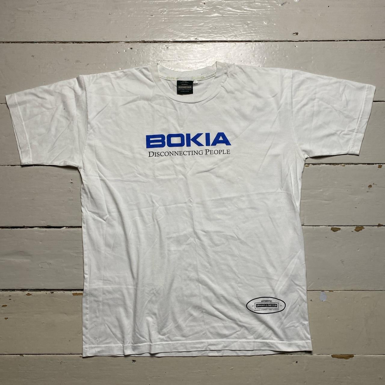 Bokia Disconnecting People Spoof T Shirt (Large)