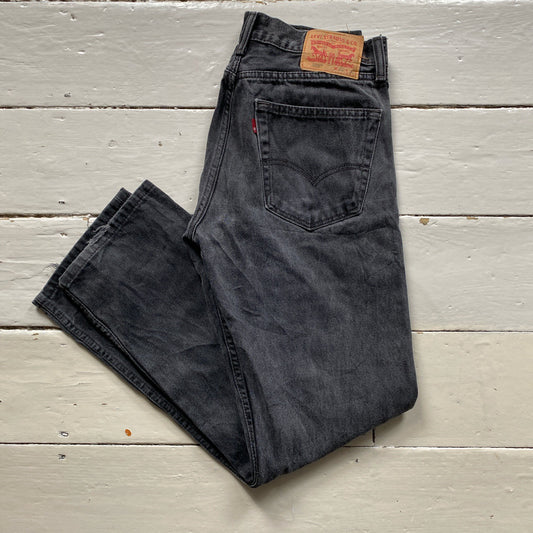 Levis 505 Charcoal Grey Jeans (32/30)