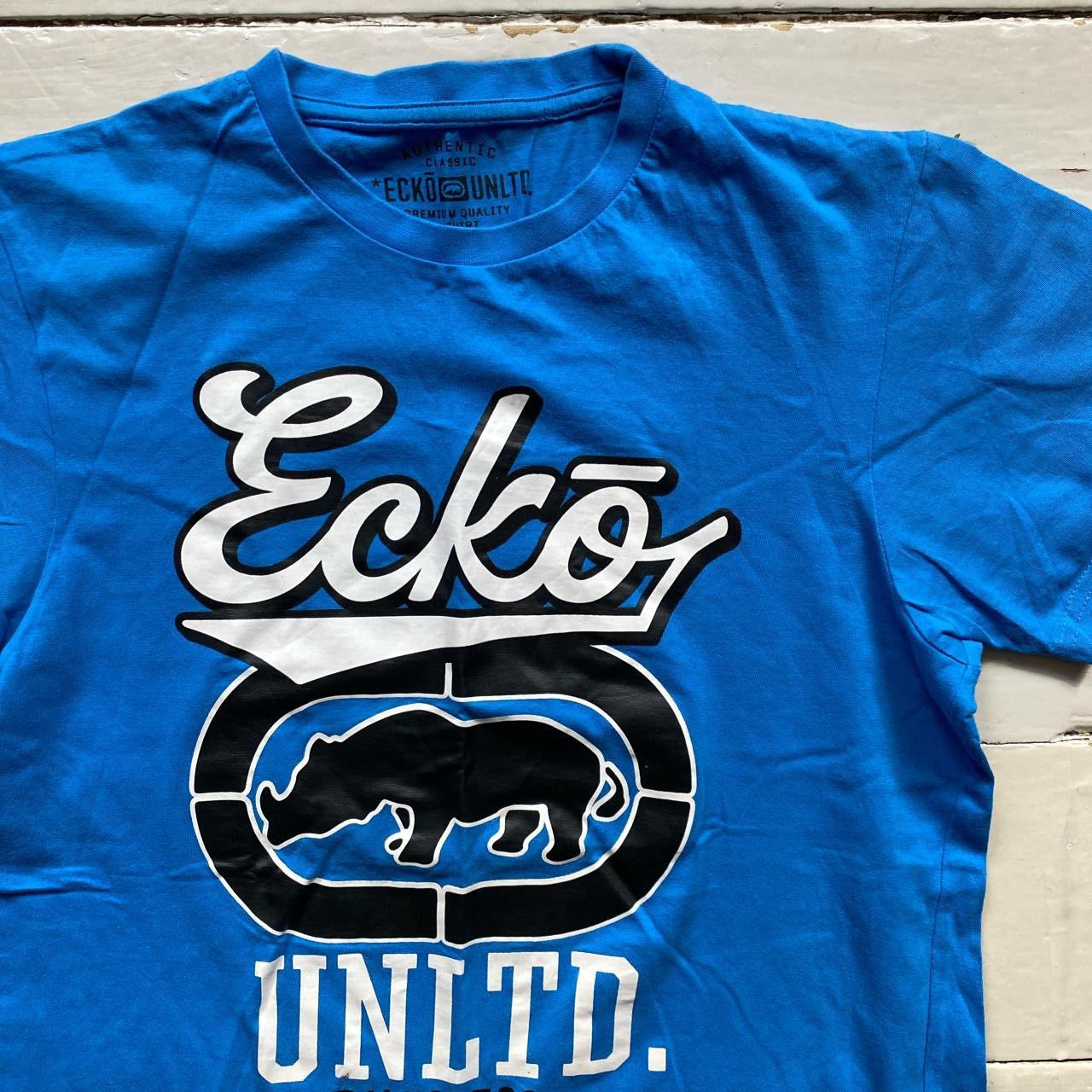 Ecko Unltd T Shirt Blue (Small)