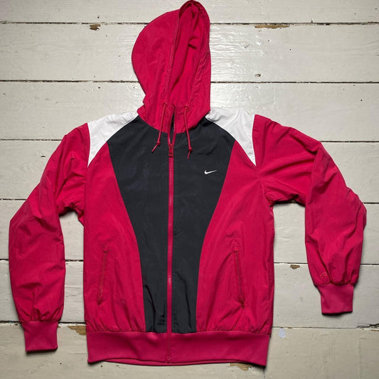 Nike Vintage Pink Track Shell Jacket (Fit Mens Small)