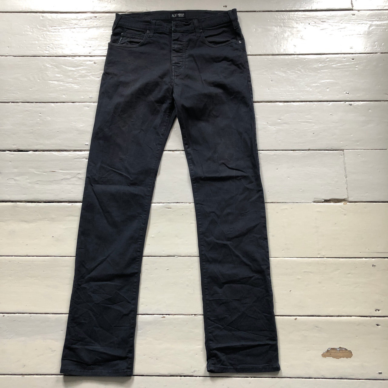 Armani Slim Fit Navy Jeans (30/32)