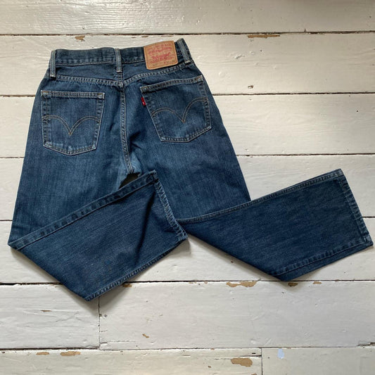 Levis 505 Blue Jeans (30/25)