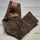 Levis Straight 569 Straight Brown Jeans  (30/31)