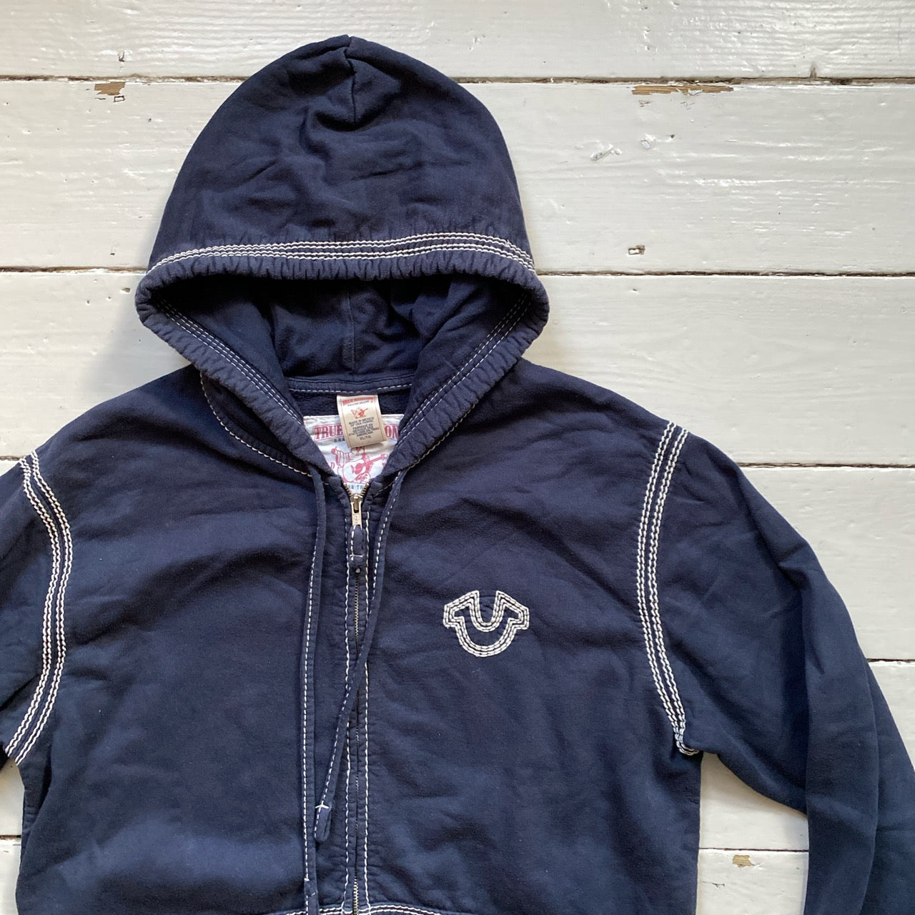 True Religion Big Tri Stitch Contrast Stitch (XL)