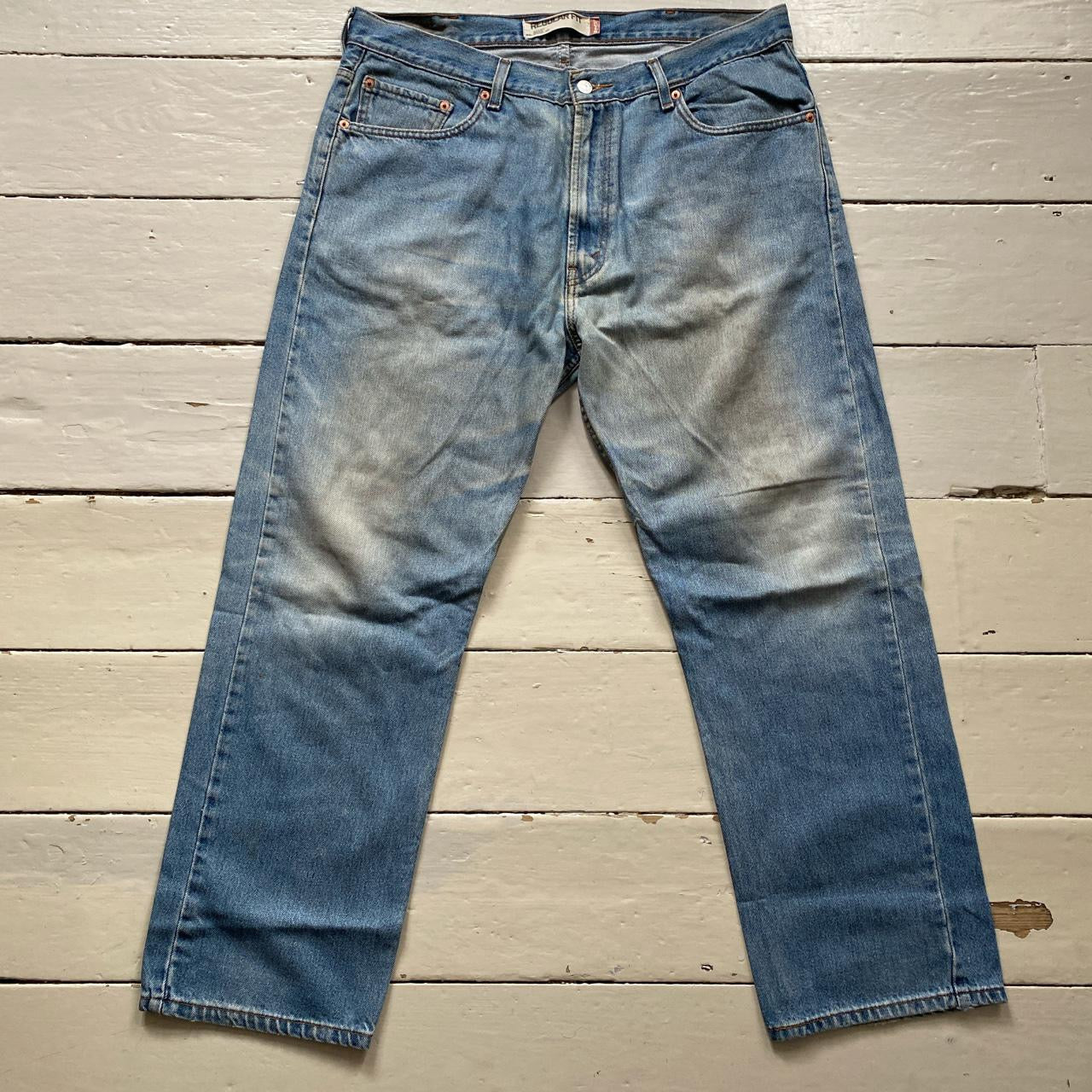 Levis 505 Light Wash Jeans (38/29)