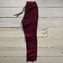 Nike Tech fleece Burgundy Joggers (Small)