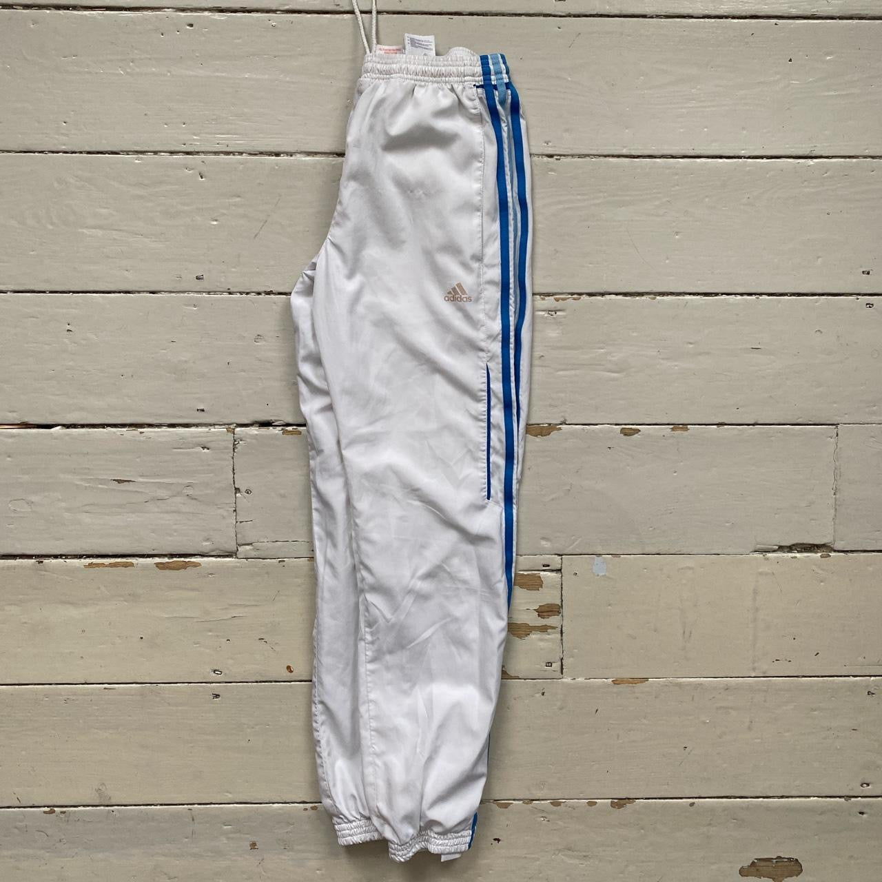 Adidas White Shell Bottoms (28W)