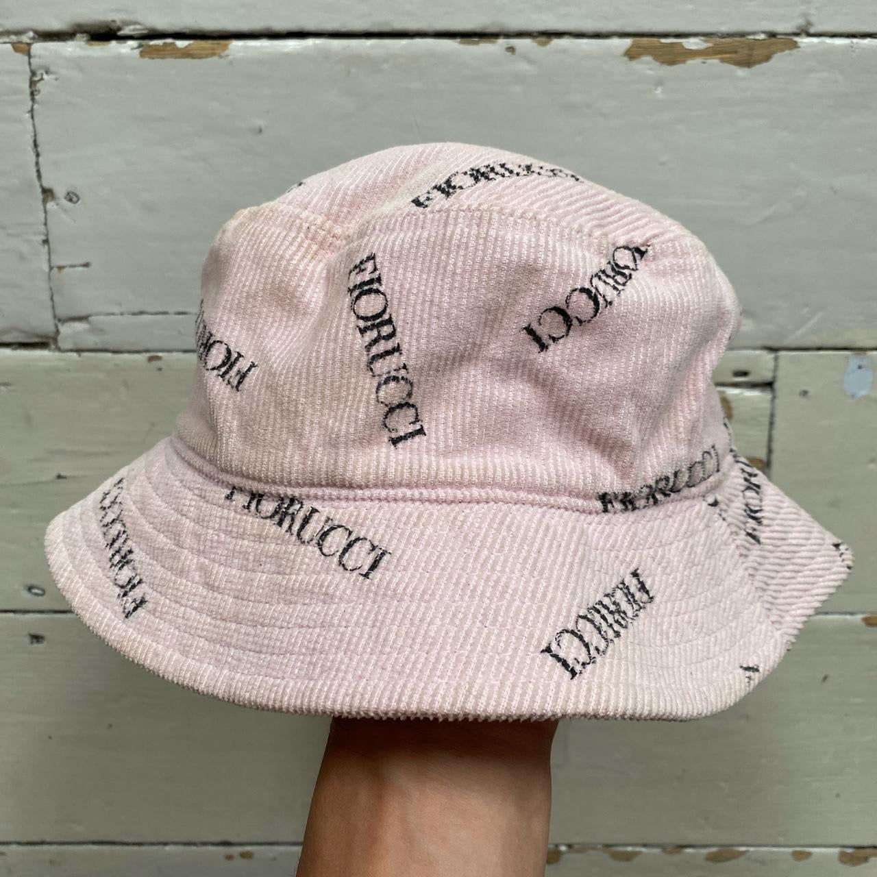 Fiorucci Corduroy Monogram Bucket Hat