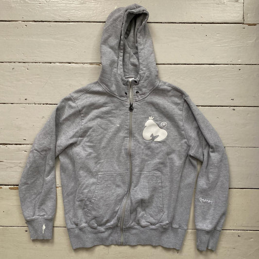 Money Clothing Grey Hoodie (fits Large)