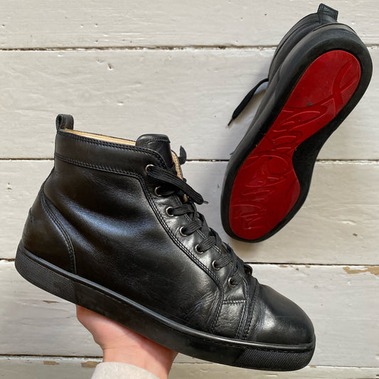 Christian Louboutin Leather Black Shoes (UK 9.5)